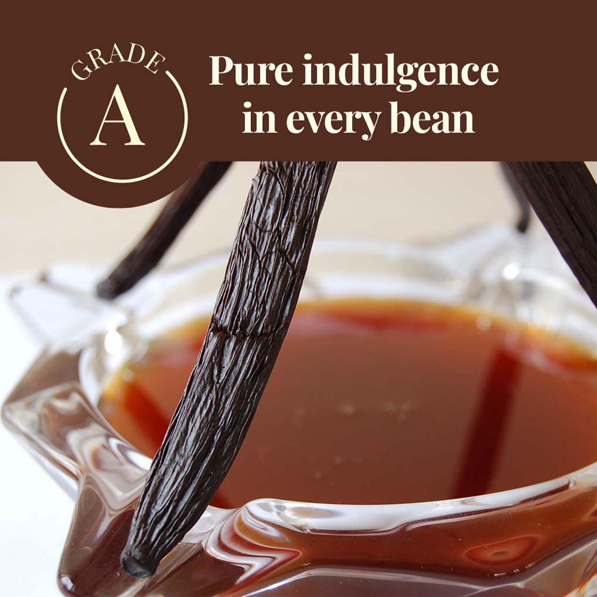 10 Vanilla Beans Grade A | Premium Gourmet Whole Pods
