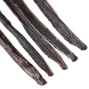 5 Vanilla Beans Grade A | Premium Gourmet Whole Pods